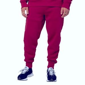 LCKR Foot Locker sweat lounge pants joggers burgundy sweatpants